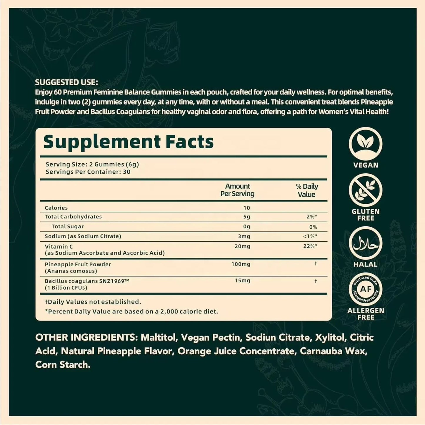 FEMBURN Premium Balance Gummies
