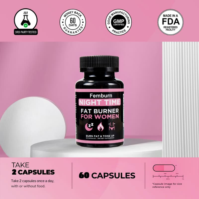 FEMBURN Overnight Burn™ | Nighttime Fat Burner for Women