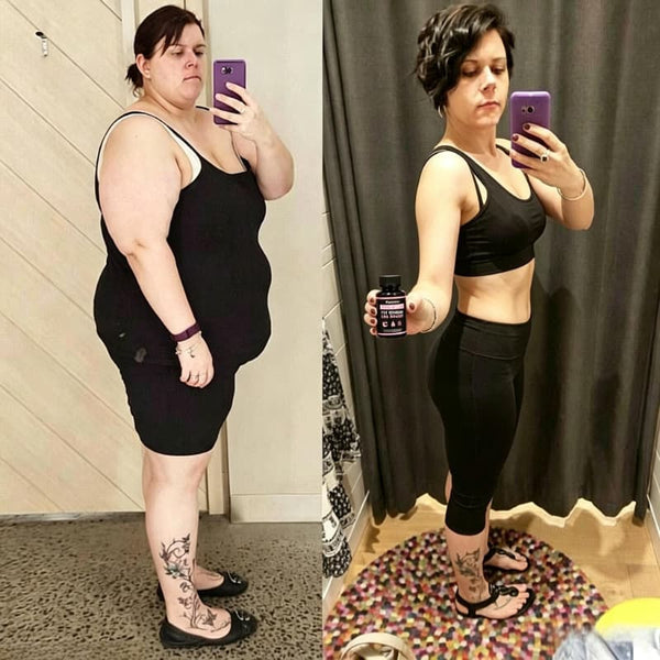 Before and after comparison