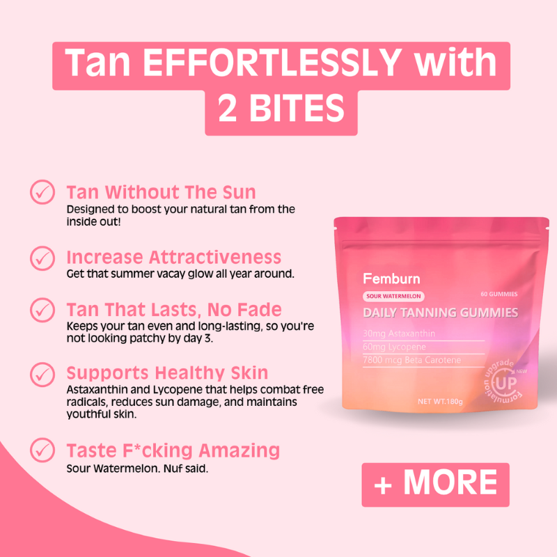 FEMBURN Daily Tanning Gummies