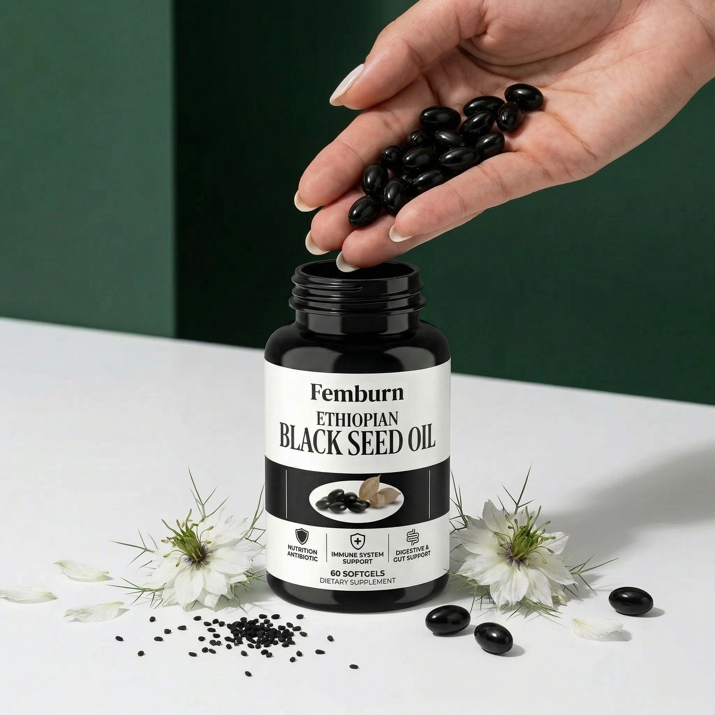 FEMBURN ETHIOPIAN BLACK SEED OIL